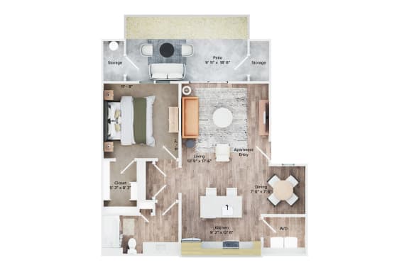 Aster At Mountain Vista _Unit A2 Copper