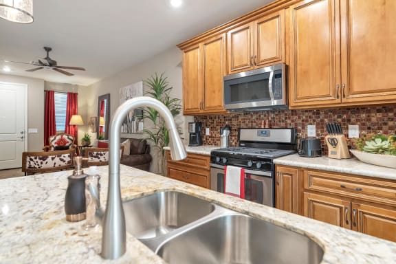 Breakfast Bar (Corporate Apartment) at Bella Victoria Apartments In Mesa, AZ