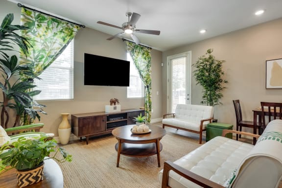 Living Room at Bella Victoria Apartments in Mesa Arizona January 2021