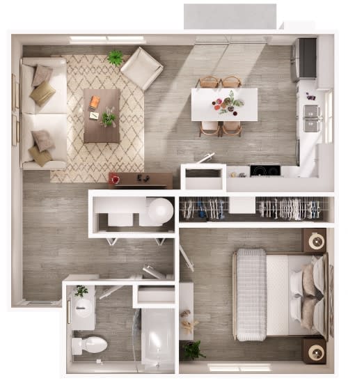 One Bedroom One Bathroom at Casitas Catalina in Oro Valley Arizona