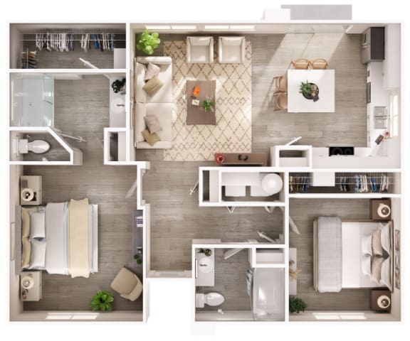 Two Bedroom Two Bathroom at Casitas Catalina in Oro Valley Arizona