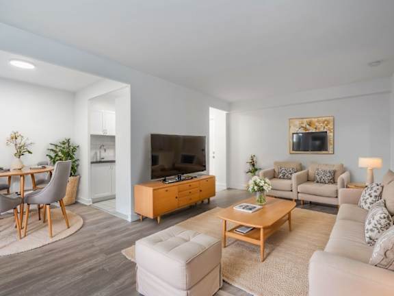 1 Bedroom Floor Plan at 161 St. George, California, M5R 2M3
