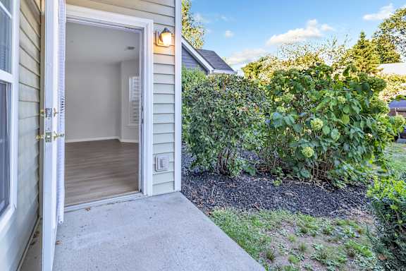 Porch Area at Ardenwood Apartments, North Haven, 06473