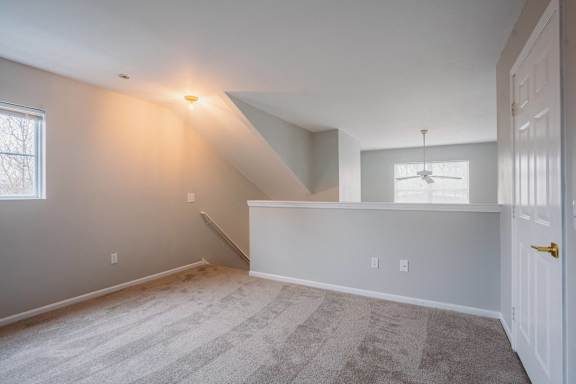 upstairs breezeway