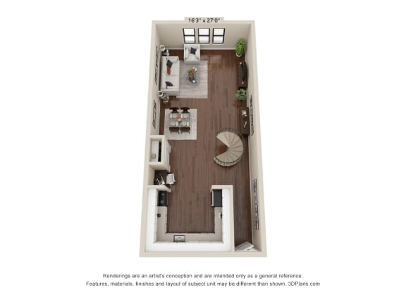 1 Bed Loft Renovated at Retro 511 Apartments, Connecticut 06516