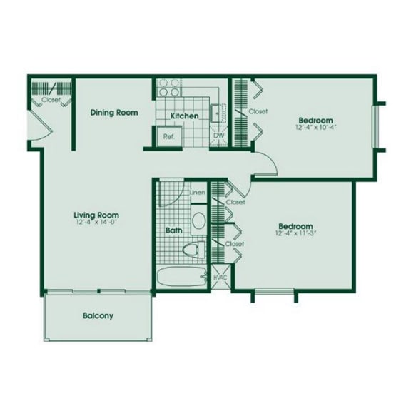 bloomfield place floor plan b