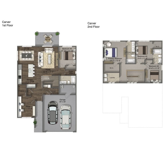 the residences at lexington hills carter floor plans