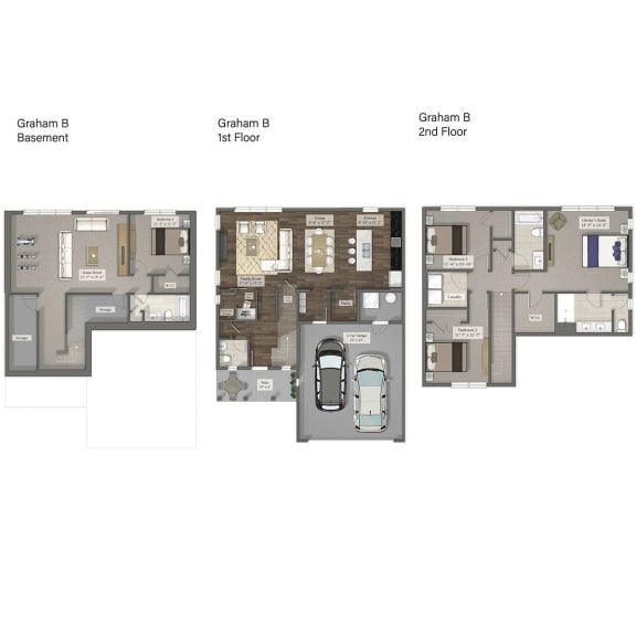a floor plan of a house