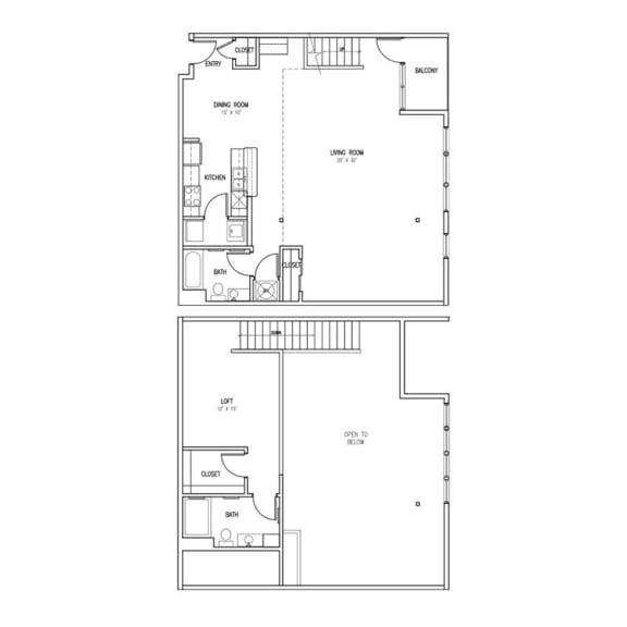 Floor Plans of Kings Landing in Creve Coeur, MO