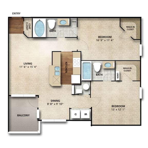 Floor Plan  The Orchard _ C1p Kent I Floor Plan