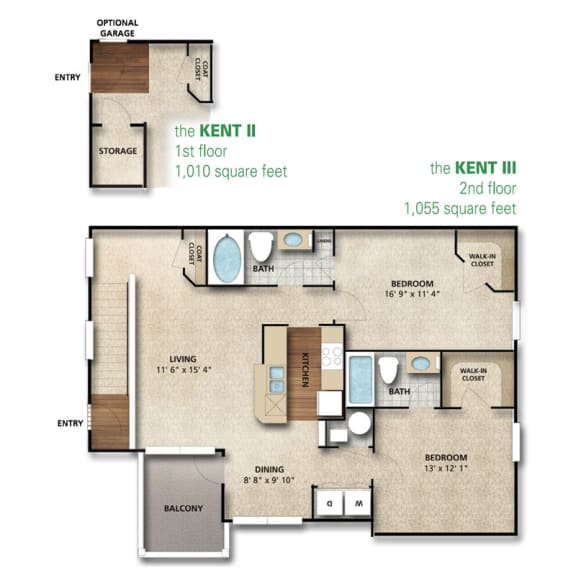 Floor Plan  The Orchard _ C3d Kent III Floor Plan
