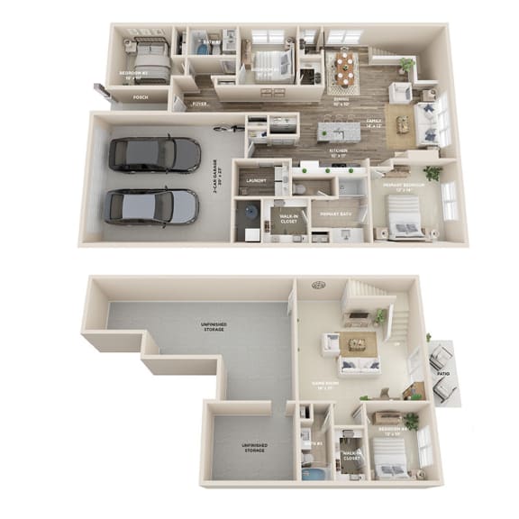 the preserve at albertville rental homes floor plan traverse B
