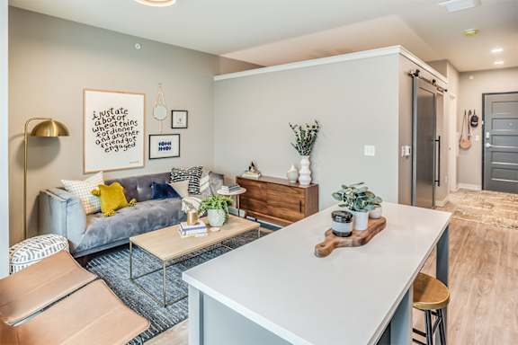 The Asher Minneapolis Living Room