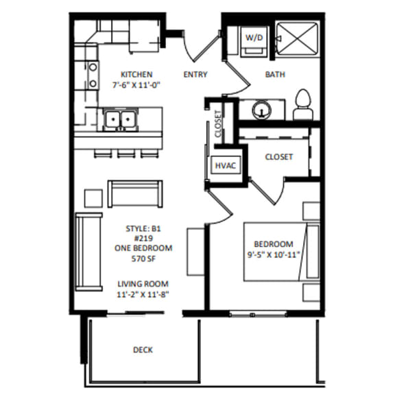 the west edge floor plan a1