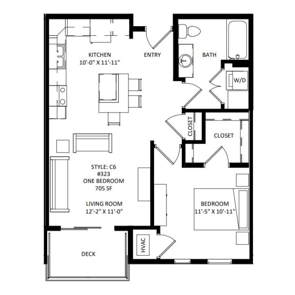 the west edge floor plan a10