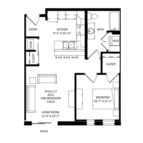 the west edge floor plan a12
