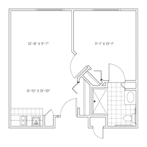 lower level floor plan  apartments the mille brooks residence