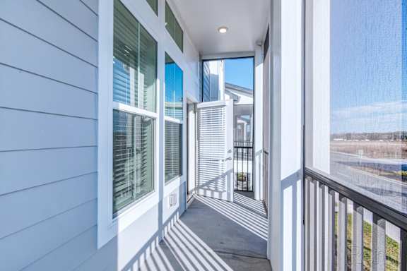 Private patios and private balconies at Tapestry Nona in Orlando, FL