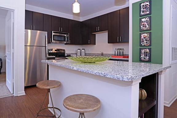 Gourmet Kitchen With Island at Tattersall Chesapeake, Chesapeake, VA, 23322