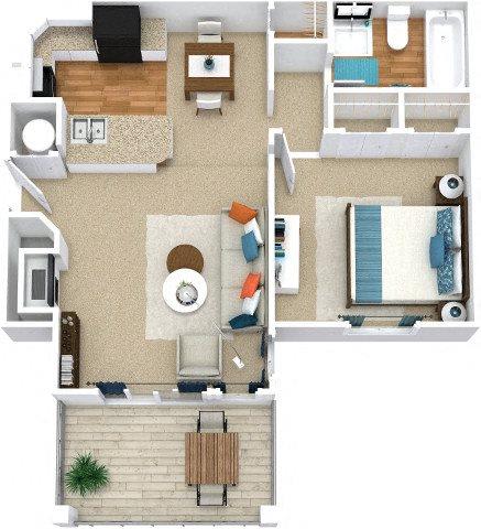 Floor Plan  Avenues of Inverness Apartment Homes Birmingham Alabama