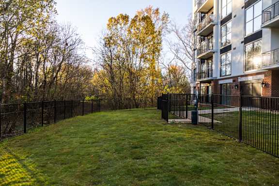 Leash-free pet park at 2020 Providence in Huntsville, AL