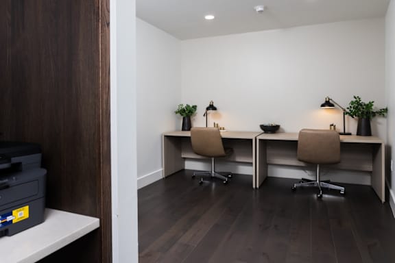 Co-working spaces at 2020 Providence in Huntsville, AL