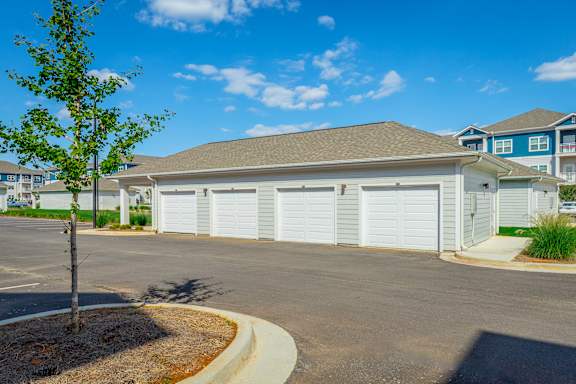 2-car garage with private driveway at Anthem Luxury Rentals  and Apartments in Huntsville, AL