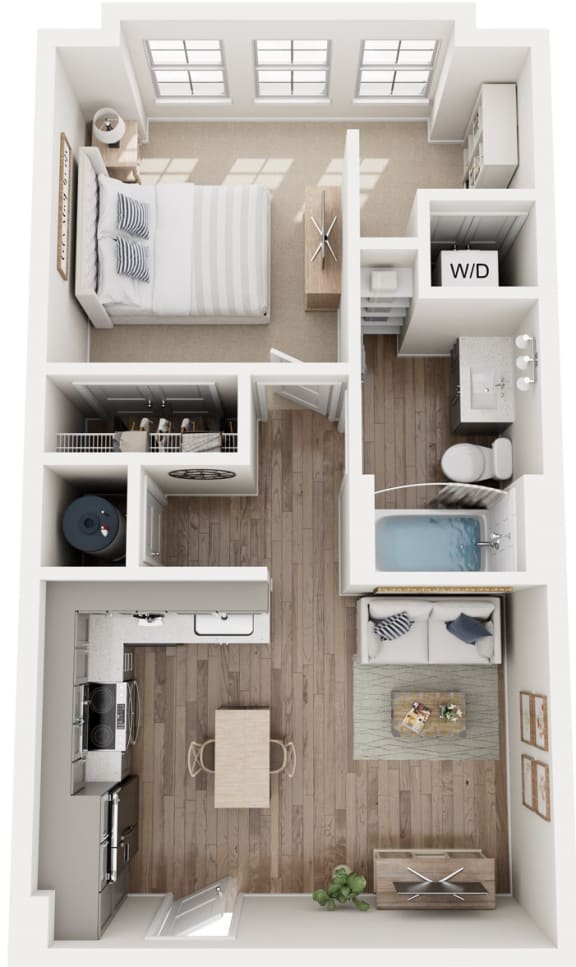 Floor Plan at Tapestry University Park Apartments Homes Sarasota, Florida
