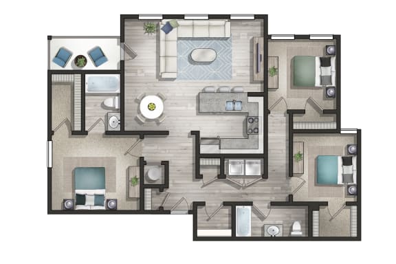 The Reserve of Foley Apartments Homes in Foley Alabama