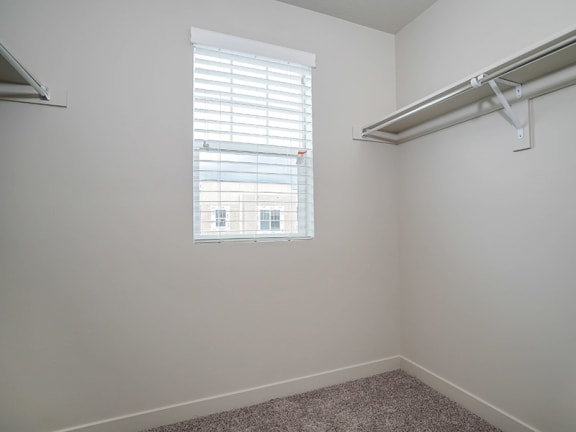 Empty closet at The Village at Church &amp; Main, Layton