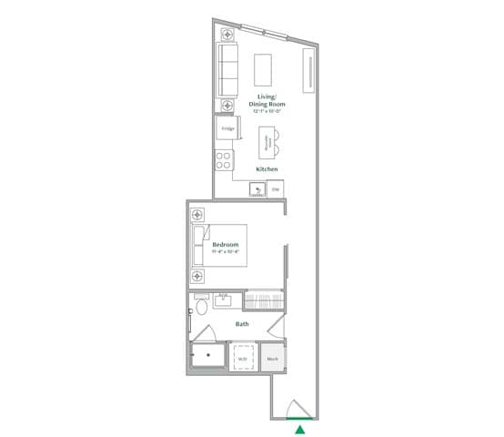 J4 Floor Plan at The Ace, Richmond Virginia
