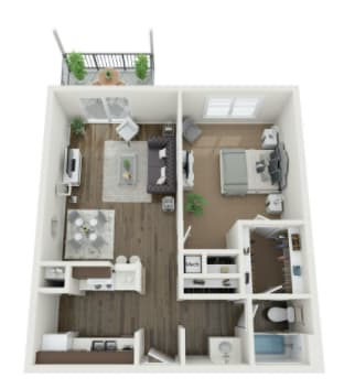 1 Bed