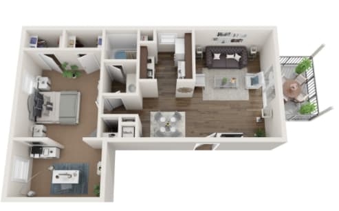 1 Bed