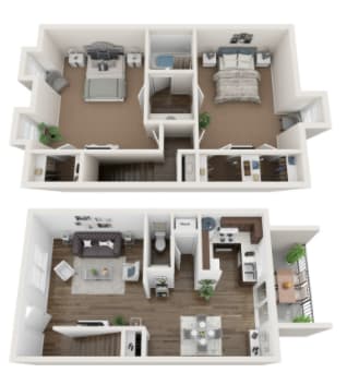 2 Bed