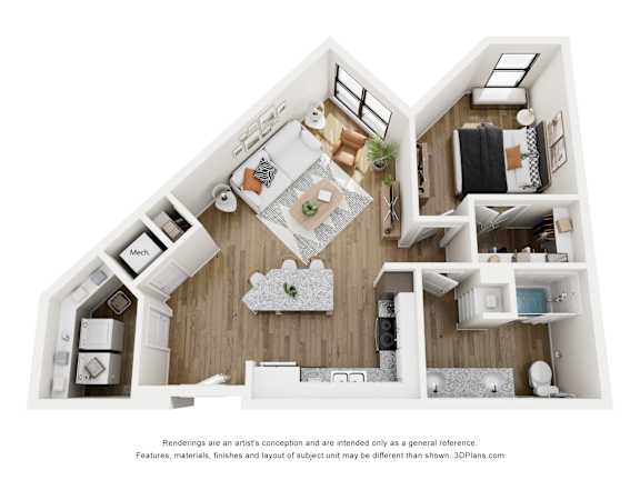 A2 Floor Plan at Tapestry Woodland Hills, Humble, TX