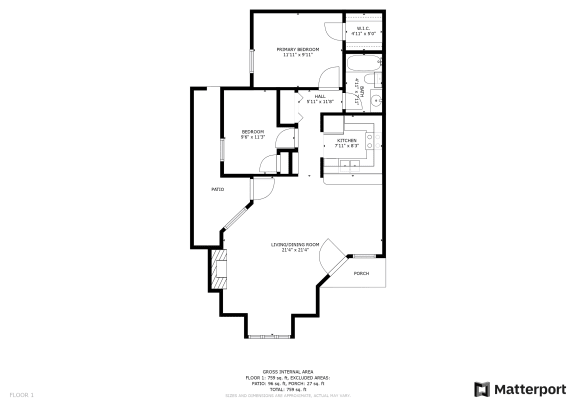 this floor plan is an approximation and may not include the most recent information