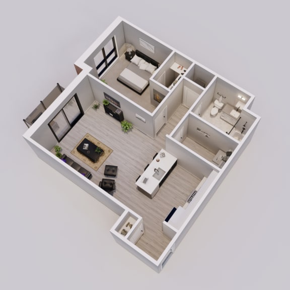 Lilac Station Apartment Lincoln Style E