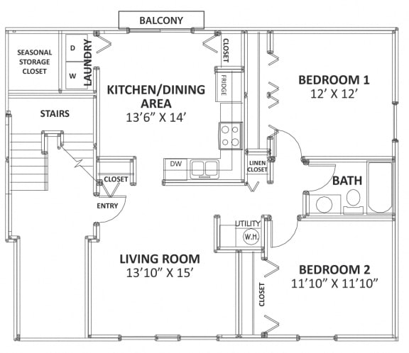 Maple Manor floorplan