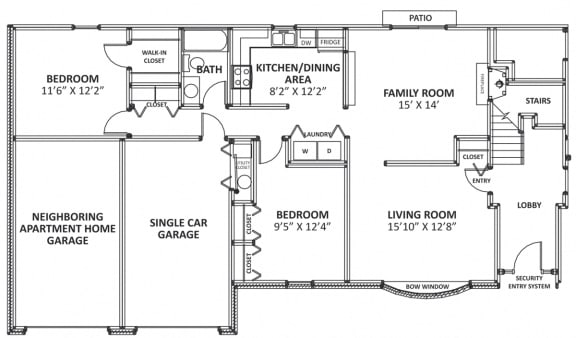 Maple Wood floorplan