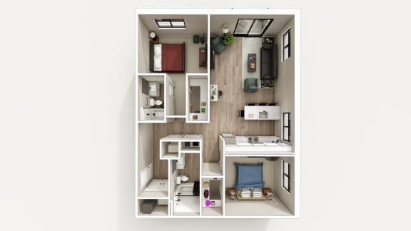 Model 2 Floorplan