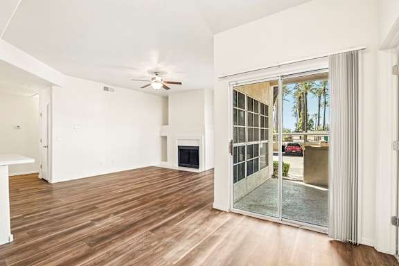Unfurnished apartment interior — representative home at The Palms.