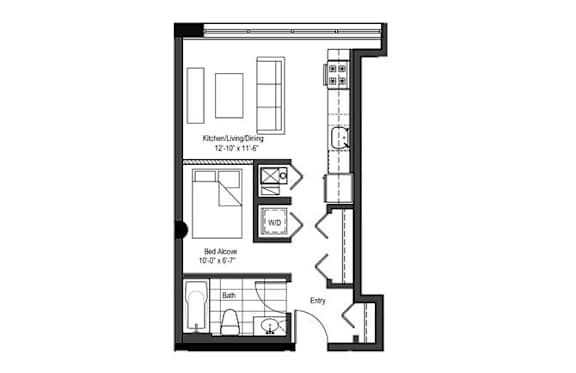 plan studio apartments clearwater