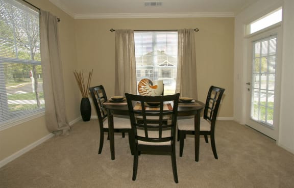 Dining space at Cascades at Tinton Falls, Tinton Falls