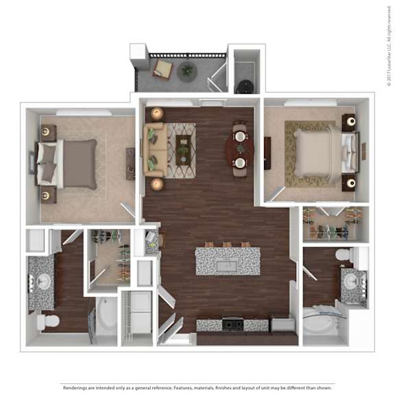 A floor plan of a house with a kitchen, living room, dining room, and bathroom.