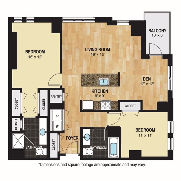 Floor Plans at Verge Apartments in St. Louis Park, MN