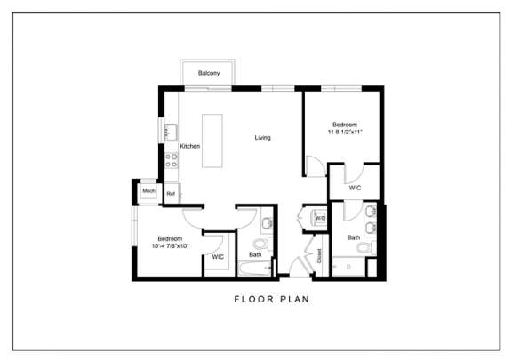 a clear black sky