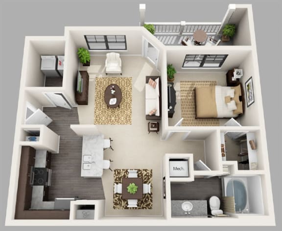  Floor Plan The Fort Worth