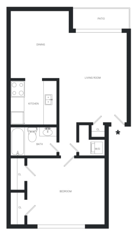 a blueprint of a floor plan of a house