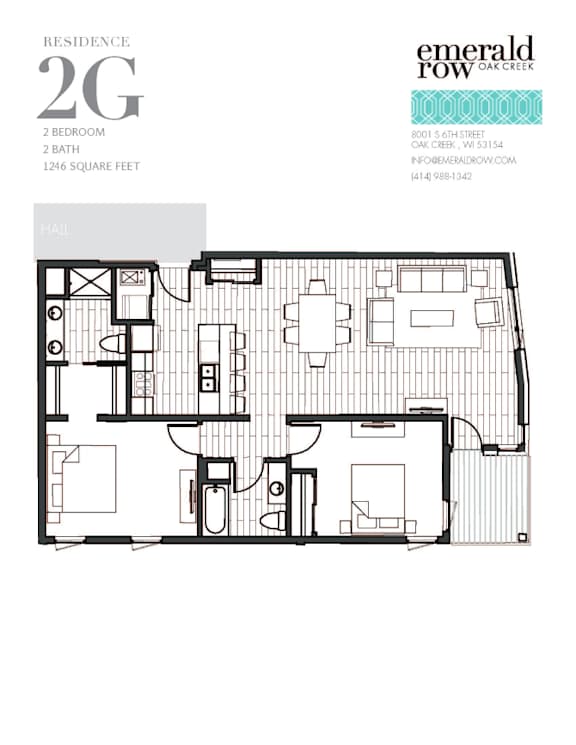 the floor plan of the room with chairs and tables royalty free illustration