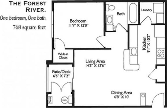 floor plan photo of the retreat at vista lake